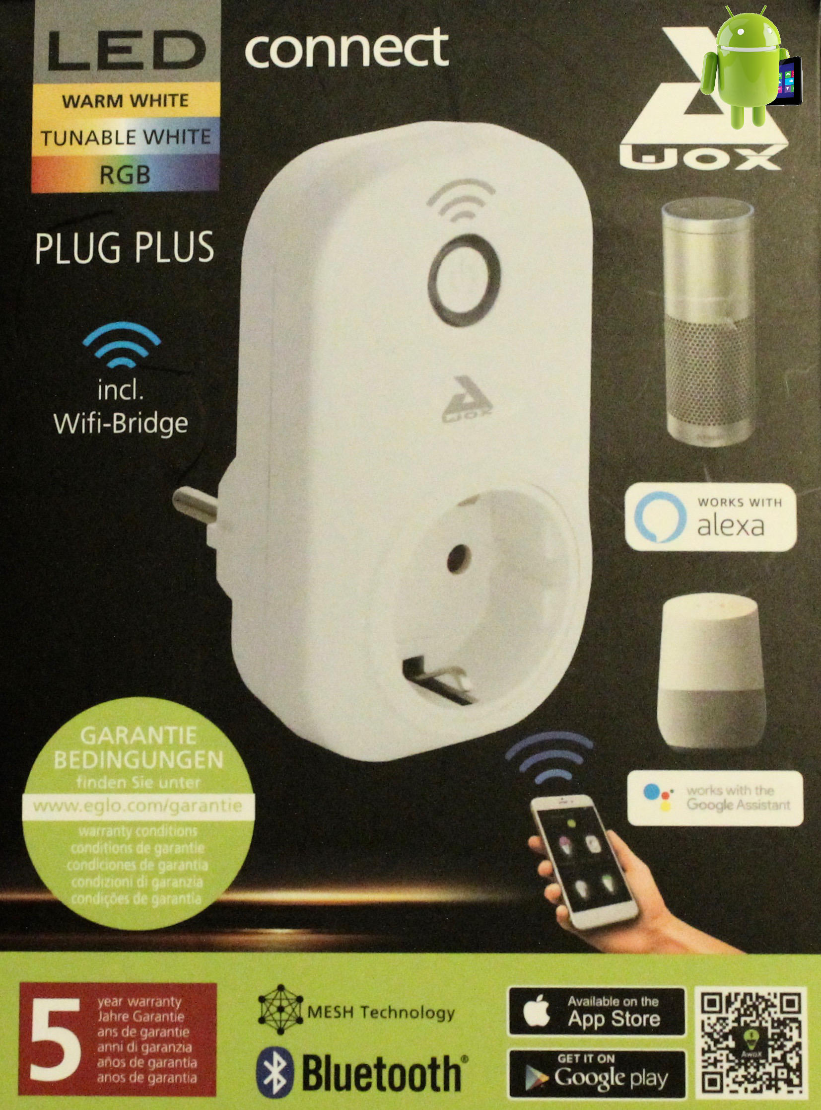 User PlusTablet Eglo Awox Connect Plug 6IyvY7bmfg